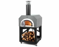 Chicago Brick Oven-750 Mobile Wood - CBO-O-MBL-750 18 Chicago Brick Oven-750 Mobile Wood - CBO-O-MBL-750 -BBQDIRECT Sales mobile burning grey