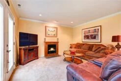 Buck Stove Model 1127 Ventless Gas Fireplace With Blower - 22-Inch -BBQDIRECT Sales model1127 deluxemantle inuse