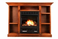 Buck Stove Model 1110 Ventless Gas Fireplace With Blower - 22-Inch -BBQDIRECT Sales model1127 prestiegemantle center 1