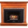 Buck Stove 32-Inch Ventless Gas Fireplace With Blower - Model 384 2 Buck Stove 32-Inch Ventless Gas Fireplace With Blower - Model 384 -BBQDIRECT Sales model384 manhattancontemp cherry center 1