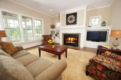 Buck Stove 42-Inch Ventless Gas Fireplace - Propane Gas - 42ZCBBXL-OLP -BBQDIRECT Sales model42 zcbb inuse 3