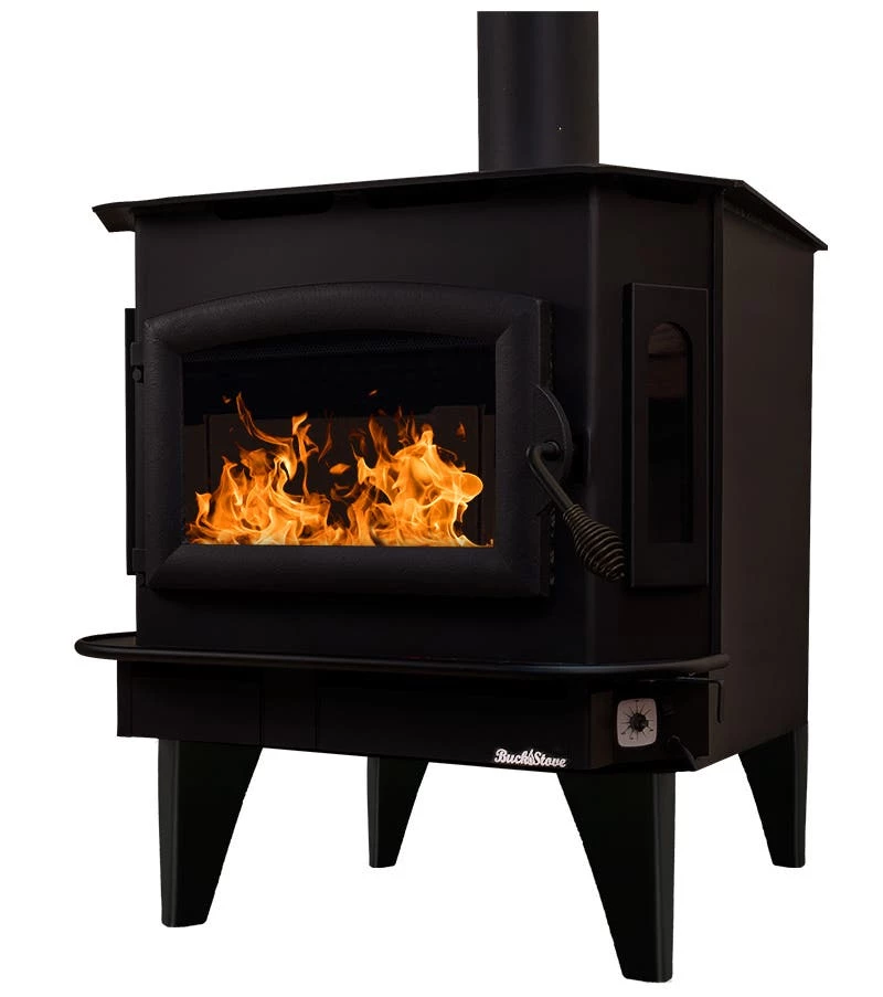 Buck Stove Model 81 Wood Stove With Blower - Heats Up To 2700 Square Feet 4 Buck Stove Model 81 Wood Stove With Blower - Heats Up To 2700 Square Feet - Image 2