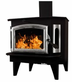 Buck Stove Model 91 Wood Stove With Blower - Heats Up To 3200 Square Feet 11 Buck Stove Model 91 Wood Stove With Blower - Heats Up To 3200 Square Feet -BBQDIRECT Sales model91 pewterdoor newsleg left 7