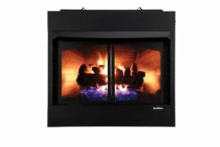Buck Stove Model 36-Inch Ventless Gas Fireplace - Propane Gas - 36ZCBBXL-OLP - Open Box