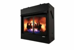 Buck Stove Model 36-Inch Ventless Gas Fireplace - Natural Gas - 36ZCBBXL-ONAT - Open Box -BBQDIRECT Sales modelzcbb xl left 5