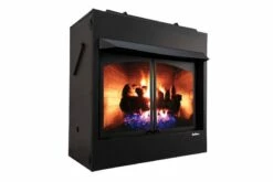 Buck Stove Model 36-Inch Ventless Gas Fireplace - Propane Gas - 36ZCBBXL-OLP - Open Box -BBQDIRECT Sales modelzcbb xl right