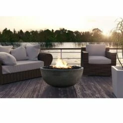 Prism Hardscapes Moderno I 39-Inch Round Gas Fire Pit - PH-400 -BBQDIRECT Sales moderno 1 002 web resolution 1140x760 72res 2