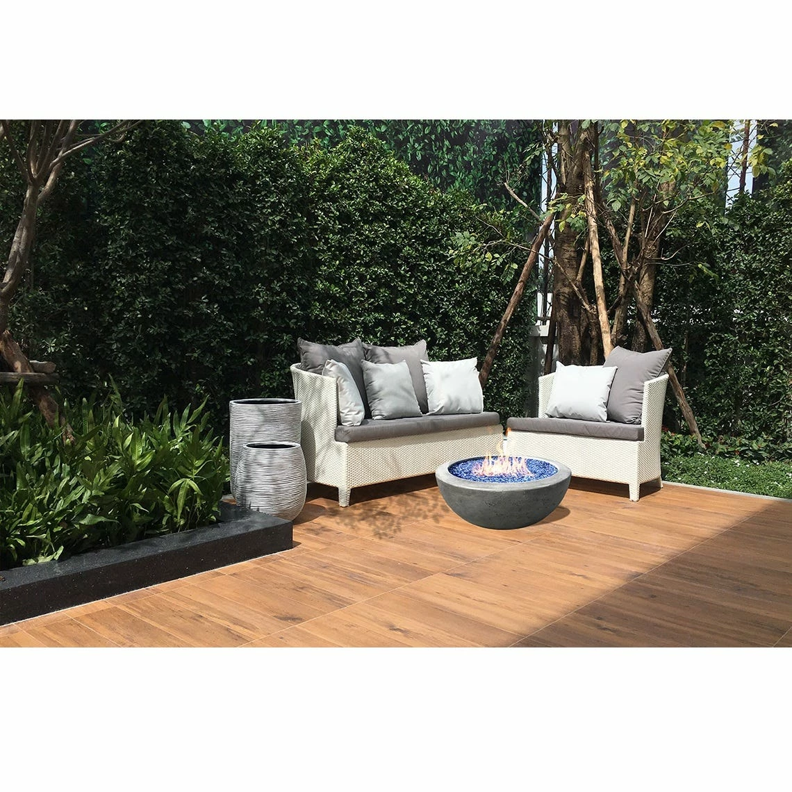 Prism Hardscapes Moderno II 29-Inch Round Gas Fire Pit - PH-401 5 Prism Hardscapes Moderno II 29-Inch Round Gas Fire Pit - PH-401 - Image 3