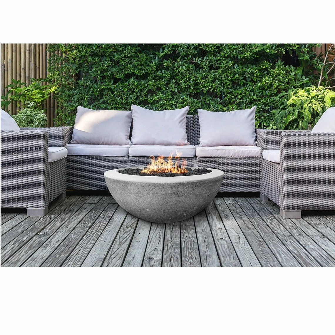 Prism Hardscapes Moderno II 29-Inch Round Gas Fire Pit - PH-401 6 Prism Hardscapes Moderno II 29-Inch Round Gas Fire Pit - PH-401 - Image 4