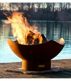 Fire Pit Art 36 Inch Wood Fire Pit - Manta Ray -BBQDIRECT Sales mr