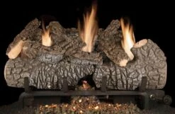 Mt. Laurel 18" Vent Free Gas Log Set - Millivolt Control