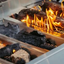 American Made Grills Freestanding 54 Inch Muscle Hybrid Grill - Propane - MUSFS54-NG -BBQDIRECT Sales muscle hybrid grill wood fuel e5917e51 9db9 4570 bee2 0aa996622588 720x 800x800