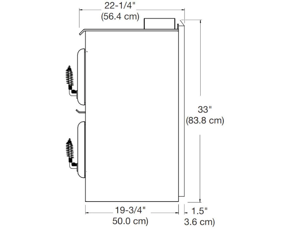 The Vermont Bun Baker XL By Nectre - Wood Stove - XL0950 - Up To 2500 Square Feet 8 The Vermont Bun Baker XL By Nectre - Wood Stove - XL0950 - Up To 2500 Square Feet - Image 6