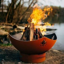 Fire Pit Art 36 Inch Gas Fire Pit - Namaste 11 Fire Pit Art 36 Inch Gas Fire Pit - Namaste -BBQDIRECT Sales namaste1 07735