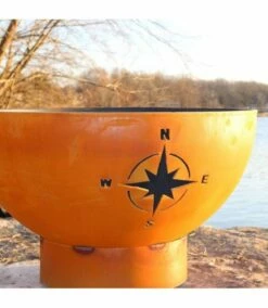 Fire Pit Art 36 Inch Wood Fire Pit - Navigator