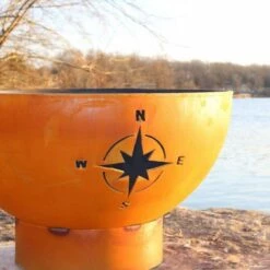 Fire Pit Art 36 Inch Gas Fire Pit - Navigator