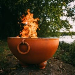 Fire Pit Art 41 Inch Gas Fire Pit - Nepal