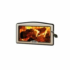 Osburn 1700 Wood Burning Fireplace Insert - OB01705 - Up To 1800 Square Feet -BBQDIRECT Sales nickel door