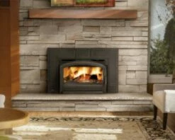 Napoleon Oakdale Wood Burning Insert With Blower & Front - Open Box -BBQDIRECT Sales oakdale lifestyle