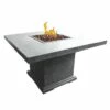 Elementi Birmingham Dining Square Concrete Fire Pit Table - OFG202 1 Elementi Birmingham Dining Square Concrete Fire Pit Table - OFG202 -BBQDIRECT Sales ofg202lg lp ng
