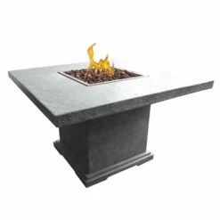 Elementi Birmingham Dining Square Concrete Fire Pit Table - OFG202