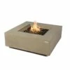 Elementi Plus Uluru Square Concrete Fire Table - OFG411SY 1 Elementi Plus Uluru Square Concrete Fire Table - OFG411SY -BBQDIRECT Sales ofg411sy