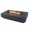 Elementi Plus Positano Rectangular Concrete Fire Table - OFG415DG -BBQDIRECT Sales ofg415dg