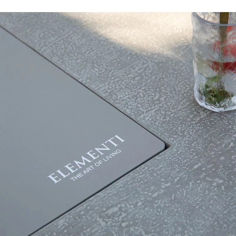 Elementi Plus Riviera Rectangular Concrete Fire Table - OFG415LG 5 Elementi Plus Riviera Rectangular Concrete Fire Table - OFG415LG - Image 3
