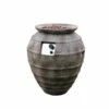 Modeno Pompeii, Oval Concrete Fire Pot