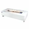 Elementi Plus Athens Rectangular Marble Fire Pit Table - OFP102BW 1 Elementi Plus Athens Rectangular Marble Fire Pit Table - OFP102BW -BBQDIRECT Sales ofp102bw