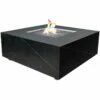 Elementi Plus Sofia Marble Porcelain Square Fire Pit Table - OFP103BB 1 Elementi Plus Sofia Marble Porcelain Square Fire Pit Table - OFP103BB -BBQDIRECT Sales ofp103bb 1