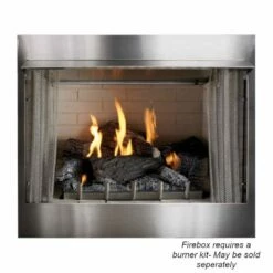 Empire Carol Rose Outdoor 42 Inch Stainless Steel Ventless Firebox - OP42FB2MF / OLX30WR / ONI30 -BBQDIRECT Sales op36fb2mf 2 1 1