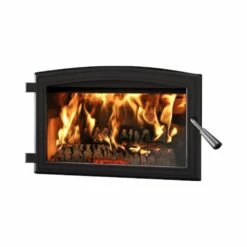 Osburn 3500 Wood Burning Stove With Blower- OB03500 -BBQDIRECT Sales osburn black door