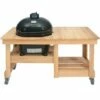 Primo Oval JR 200 Kamado With Cypress Counter Top Table - PRM774 / PRM614 -BBQDIRECT Sales oval 300 lg 1