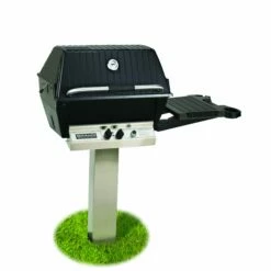 Broilmaster P3SX Super Premium Gas Grill With In Ground Post And Side Shelf- P3SX