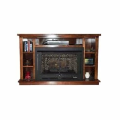 Buck Stove Prestige Mantel For Model 34 Manhattan Gas Stove - Dark Oak - PA KDMMANPRES-DO - Open Box