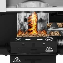 Broil King REGAL PELLET 500 Freestanding Grill - BK496051 -BBQDIRECT Sales pellet pro features 8 1