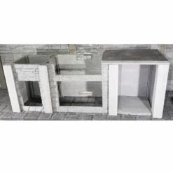 StoneKitchen PRIMO 104" Chef Island -BBQDIRECT Sales primo.ci .co partially assembled