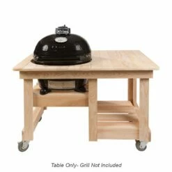 Primo Oval JR 200 Kamado With Cypress Counter Top Table - PRM774 / PRM614 -BBQDIRECT Sales prm614