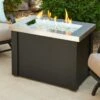 The Outdoor Greatroom Providence Stainless Steel 32-Inch Rectangular Gas Fire Pit Table - PROV-1224-SS -BBQDIRECT Sales prov 1224 ss 1
