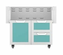 Hestan 36-Inch Grill W/ All Infrared Burners & Rotisserie On Double Drawer & Door Tower Cart - GSBR36 -BBQDIRECT Sales qvoyodpisfa2ghpbnbav 1