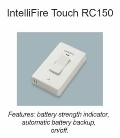 Majestic Meridian Platinum Gas Direct Vent Fireplace - 42" -BBQDIRECT Sales remote rc150 4