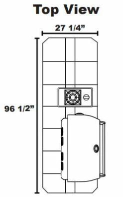 Lion Grill Island- Resort Q -BBQDIRECT Sales resort q top view