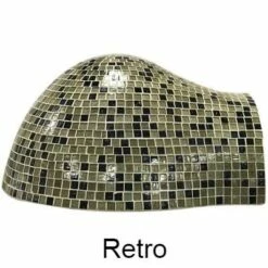 HPC Villa Dual Fuel Wood & Gas Built-In Glass Tile Pizza Oven - FDP-VILLA -BBQDIRECT Sales retro 1 1