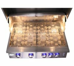 RCS Premier Series 32-Inch Built-In Gas Grill With Rear Infrared Burner & Blue LED Lights - RJC32AL/RJC32ALLP -BBQDIRECT Sales rjc32al 6 9 2