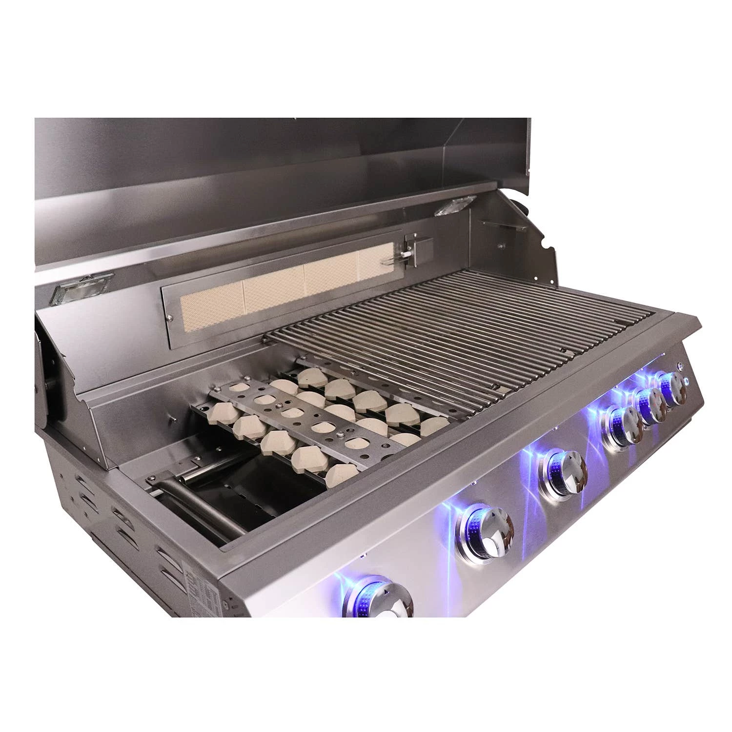 RCS Premier Series 40-Inch Freestanding Gas Grill With Rear Infrared Burner & Blue LED Lights - RJC40AL/RJCLC/RJC40ALLP 12 RCS Premier Series 40-Inch Freestanding Gas Grill With Rear Infrared Burner & Blue LED Lights - RJC40AL/RJCLC/RJC40ALLP - Image 10