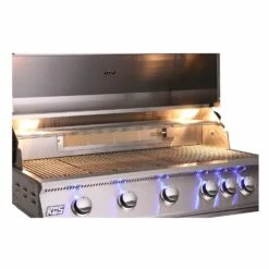 RCS Premier Series 40-Inch Built-In Gas Grill With Rear Infrared Burner & Blue LED Lights - RJC40AL/RJC40ALLP -BBQDIRECT Sales rjc40al 26 1 3