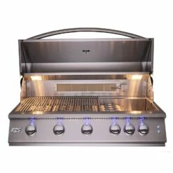 RCS Premier Series 40-Inch Built-In Gas Grill With Rear Infrared Burner & Blue LED Lights - RJC40AL/RJC40ALLP -BBQDIRECT Sales rjc40al 8 4