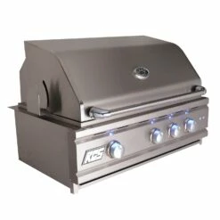 RCS Cutlass Pro 30-Inch Freestanding Gas Grill With Rear Infrared Burner & Blue LED Lights - RON30A/RONMC/RON30ALP -BBQDIRECT Sales ron30a 2 4