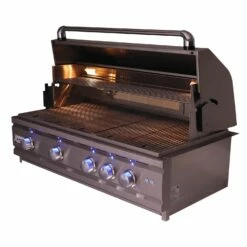 RCS Cutlass Pro 38-Inch Built-In Gas Grill With Rear Infrared Burner & Blue LED Lights - RON38A/RON38ALP -BBQDIRECT Sales ron38a 17 4